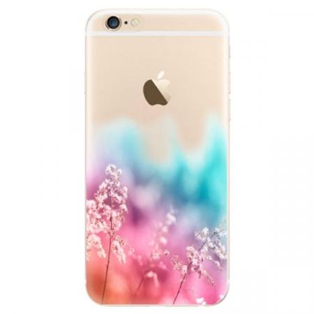 Odolné silikonové pouzdro iSaprio - Rainbow Grass - iPhone 6/6S