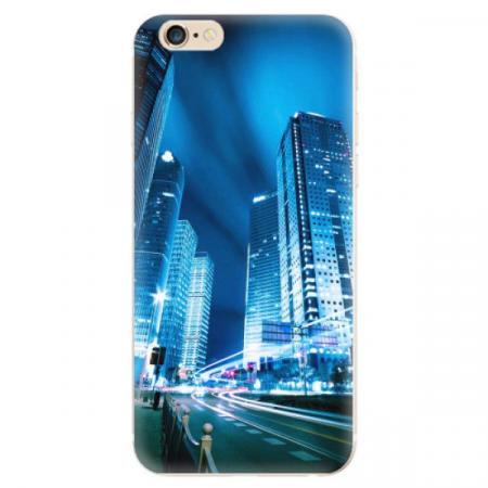 Odolné silikonové pouzdro iSaprio - Night City Blue - iPhone 6/6S