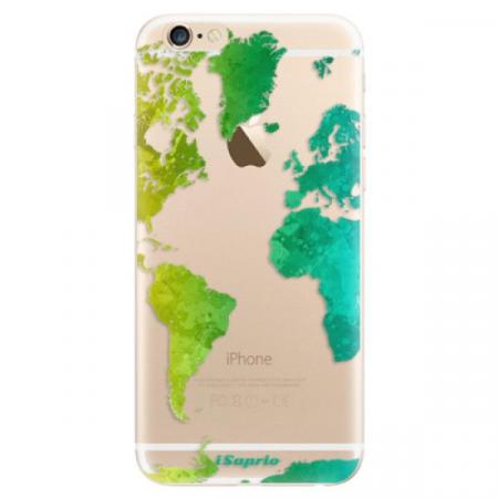 Odolné silikonové pouzdro iSaprio - Cold Map - iPhone 6/6S