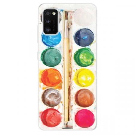 Odolné silikonové pouzdro iSaprio - Watercolors - Samsung Galaxy A41