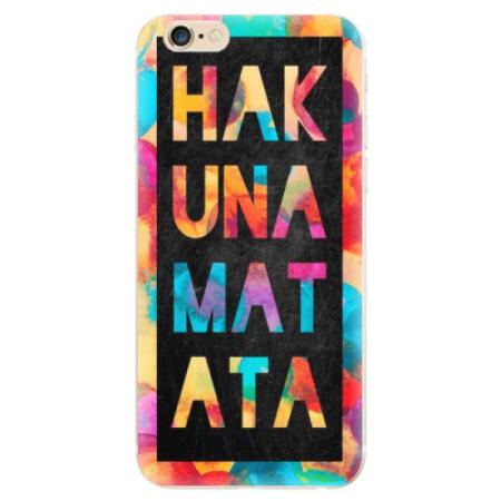 Odolné silikonové pouzdro iSaprio - Hakuna Matata 01 - iPhone 6/6S