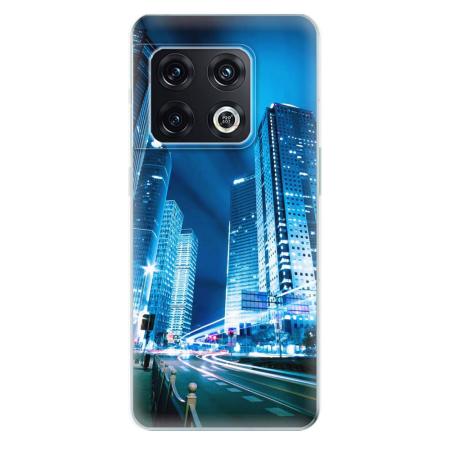 Odolné silikonové pouzdro iSaprio - Night City Blue - OnePlus 10 Pro
