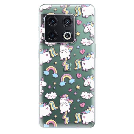 Odolné silikonové pouzdro iSaprio - Unicorn pattern 02 - OnePlus 10 Pro
